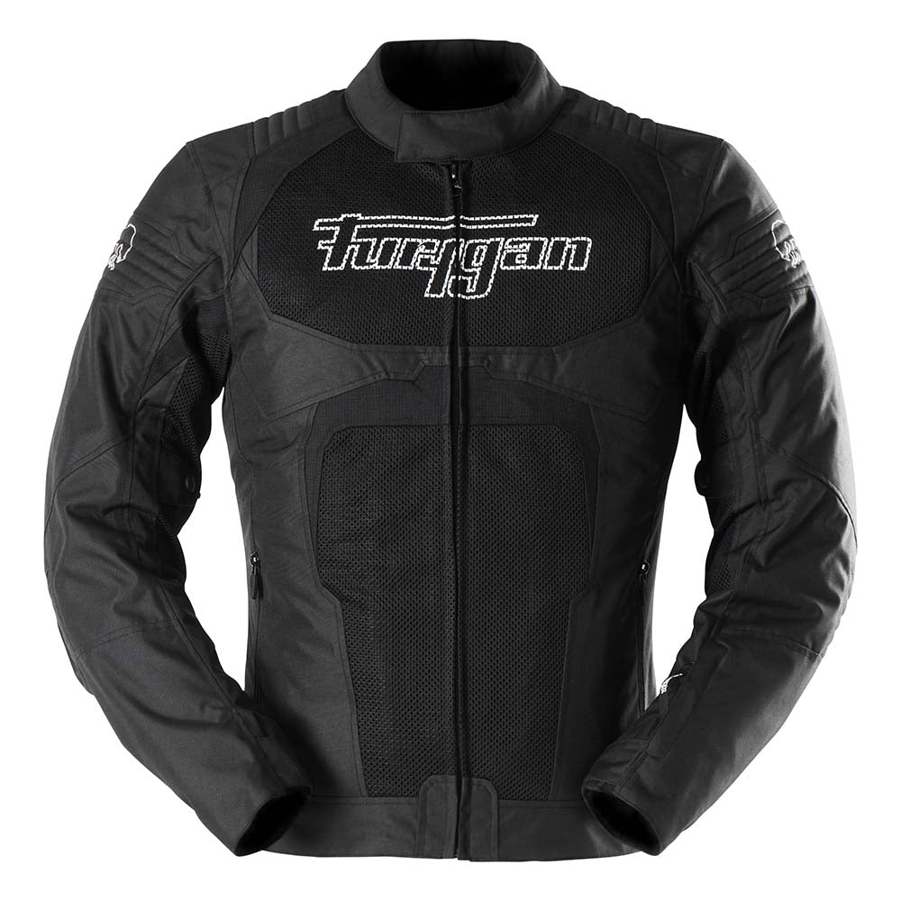 Furygan WB08 Vented+ Textile Jacket Black / White FREE 1 YEAR Returns, FREE UK Delivery | ThrottleChimp