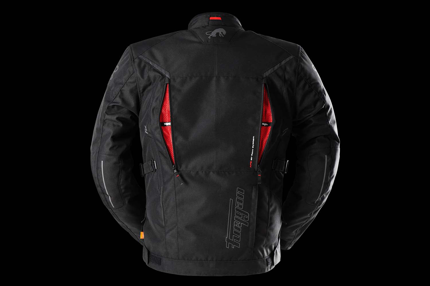 Furygan Brooks Textile Jacket Black FREE 1 YEAR Returns, FREE UK Delivery | ThrottleChimp