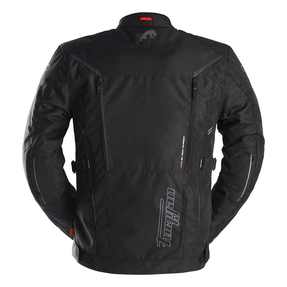 Furygan Brooks Textile Jacket Black FREE 1 YEAR Returns, FREE UK Delivery | ThrottleChimp