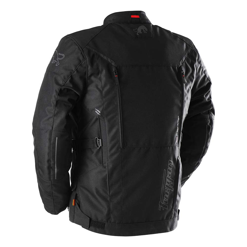 Furygan Brooks Textile Jacket Black FREE 1 YEAR Returns, FREE UK Delivery | ThrottleChimp