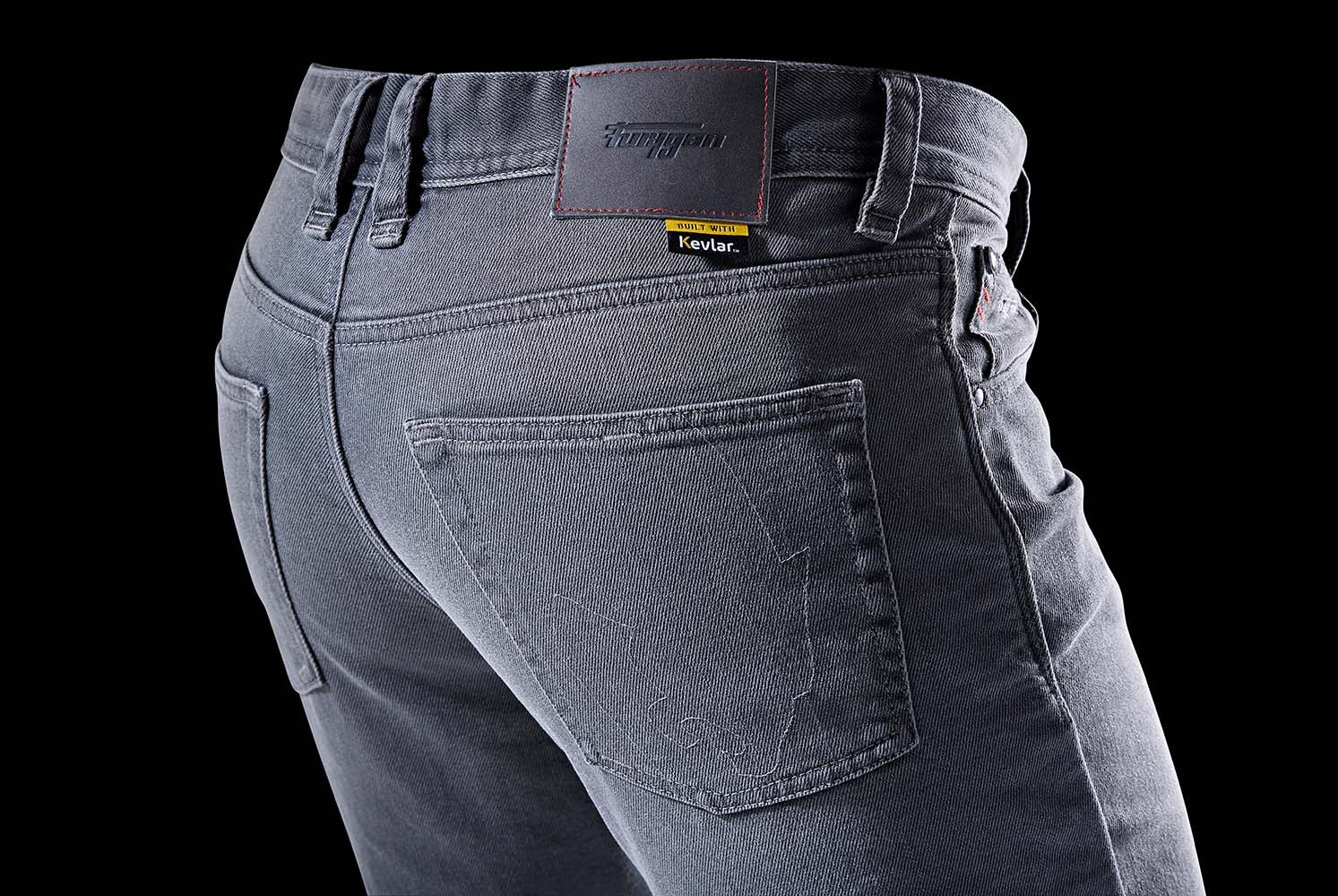 Furygan D12 X Kevlar Straight Jeans Grey FREE 1 YEAR Returns, FREE UK Delivery | ThrottleChimp