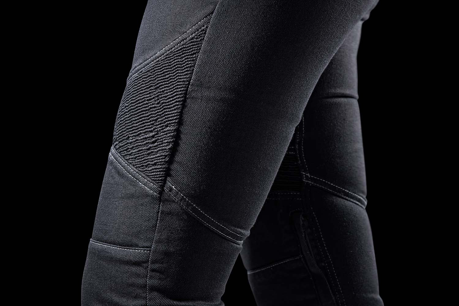 Furygan Purdey Evo Slim Jeans Black FREE 1 YEAR Returns, FREE UK Delivery | ThrottleChimp