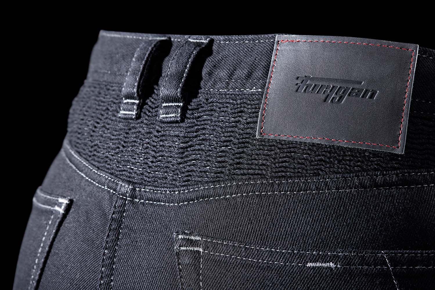 Furygan Purdey Evo Slim Jeans Black FREE 1 YEAR Returns, FREE UK Delivery | ThrottleChimp