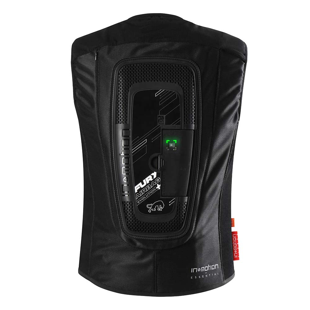 Furygan Evolution+ Airbag Vest Black FREE 1 YEAR Returns, FREE UK Delivery | ThrottleChimp