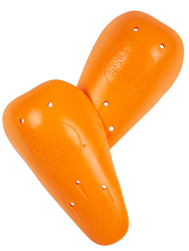 Furygan D3O Knee / Elbow Protector Set Orange FREE 1 YEAR Returns, FREE UK Delivery | ThrottleChimp