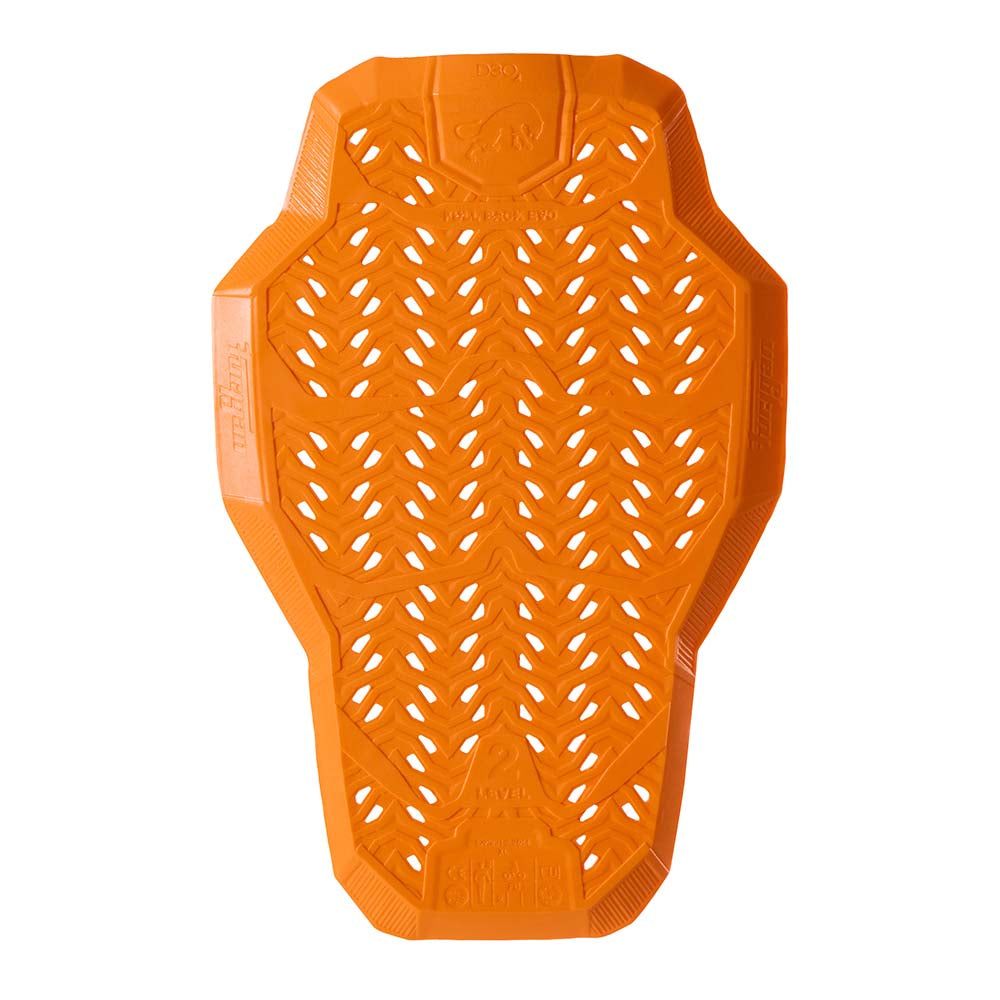 Furygan D3O Evo 2 Full Back Protector Orange FREE 1 YEAR Returns, FREE UK Delivery | ThrottleChimp