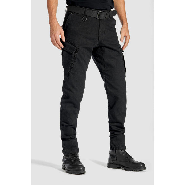 Pando Moto Mark AAA Jeans Black FREE 1 YEAR Returns, FREE UK Delivery | ThrottleChimp