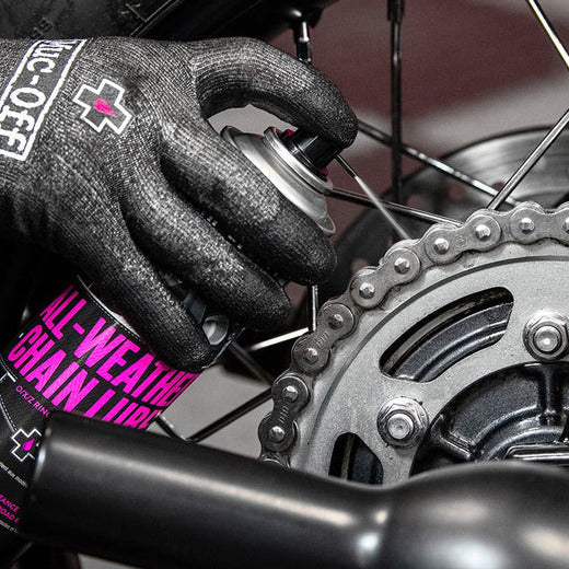 Muc-Off All Weather Motorcycle Chain Lube - 400ml (Image 3) - ThrottleChimp