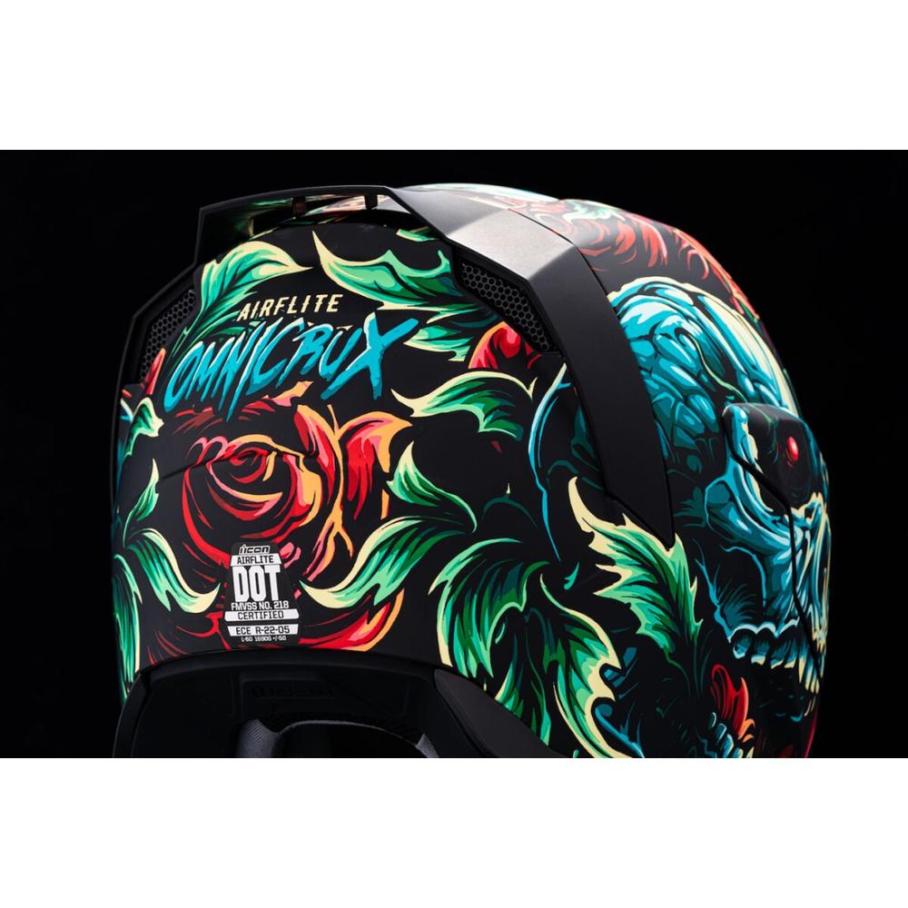 Icon Airflite MIPS Omnicrux Full Face Helmet Black