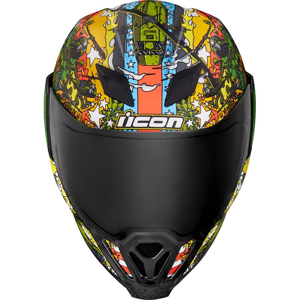 Icon Airflite GP23 Full Face Helmet Green