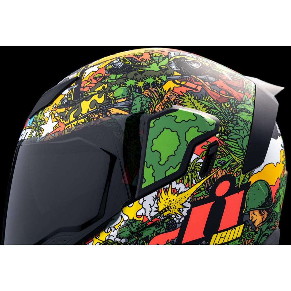 Icon Airflite GP23 Full Face Helmet Green