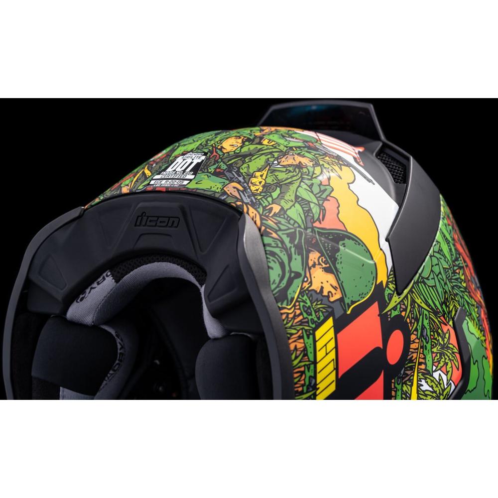 Icon Airflite GP23 Full Face Helmet Green