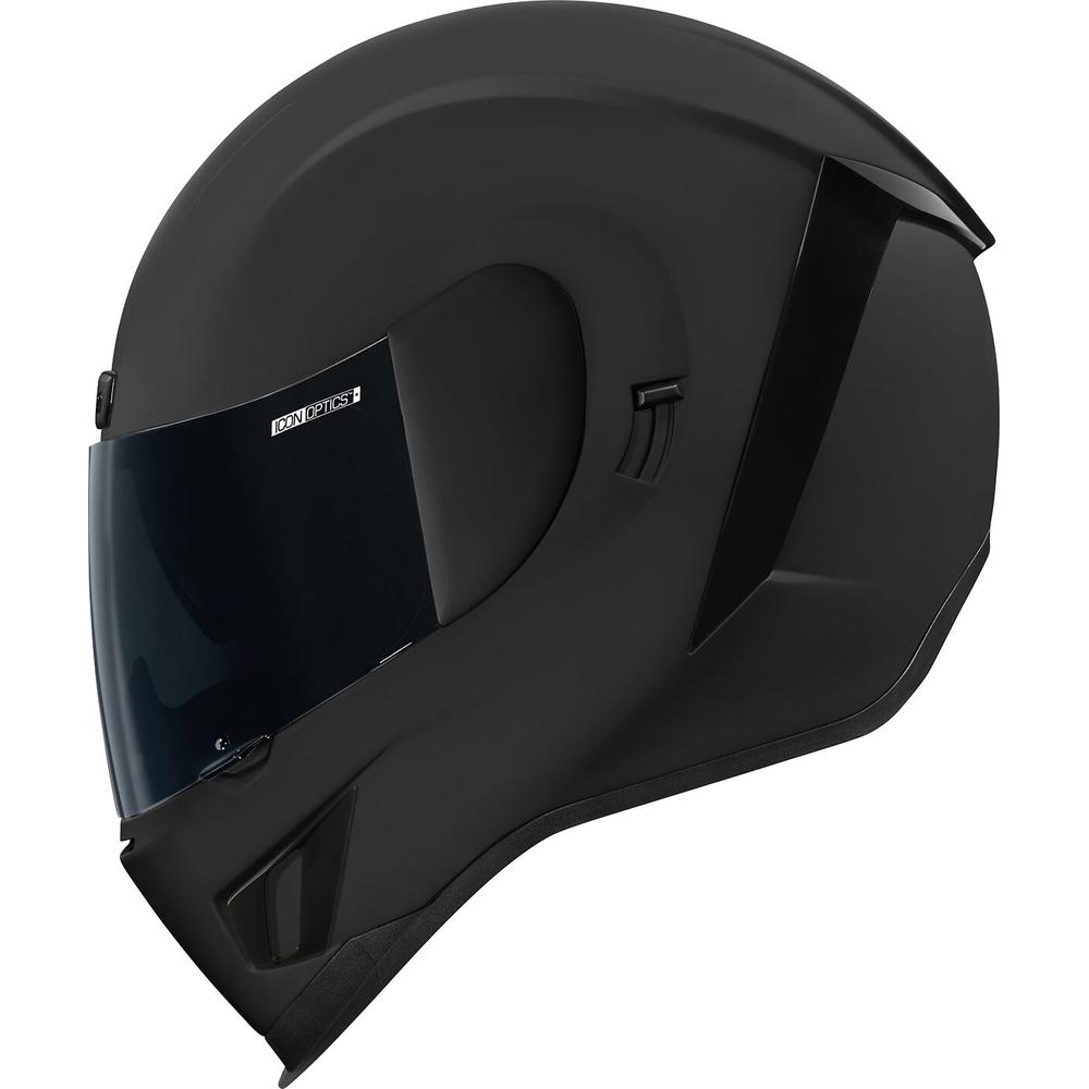 Icon Airform Dark Full Face Helmet Rubatone Black