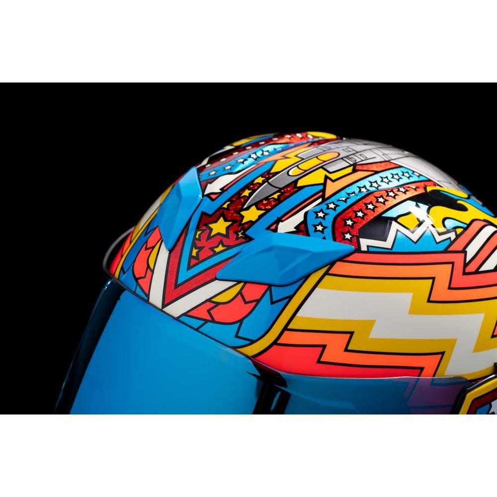 Icon Airflite Flyboy Full Face Helmet Blue