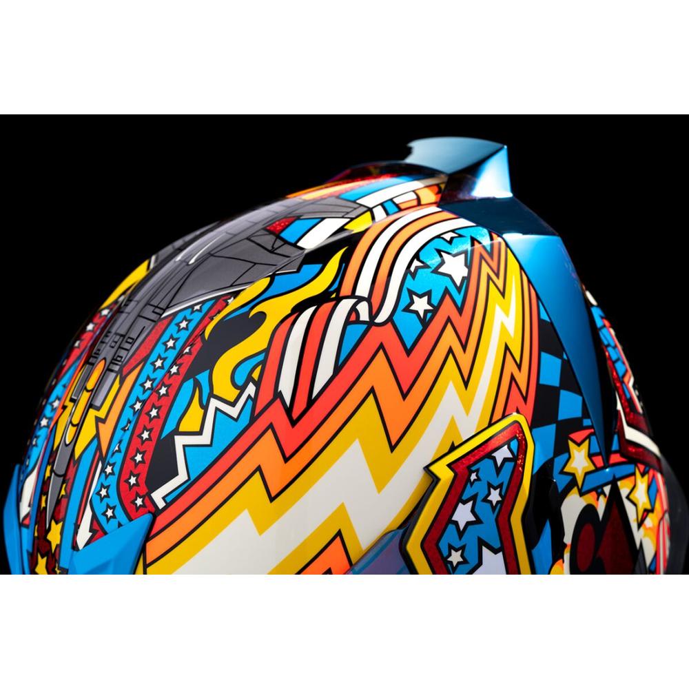 Icon Airflite Flyboy Full Face Helmet Blue