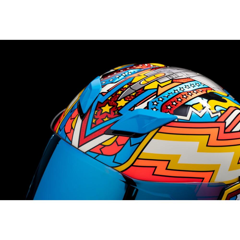 Icon Airflite Flyboy Full Face Helmet Blue