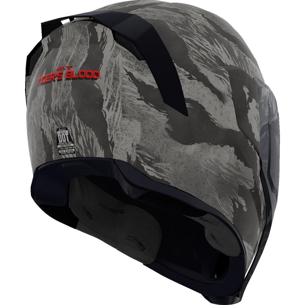 Icon Airflite MIPS Tiger's Blood Full Face Helmet Grey