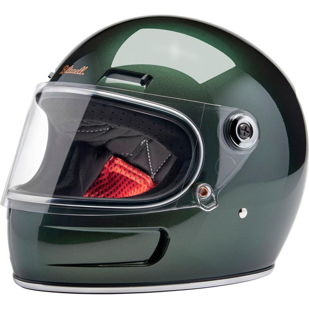 Biltwell Gringo SV Full Face Helmet Metallic Sierra Green