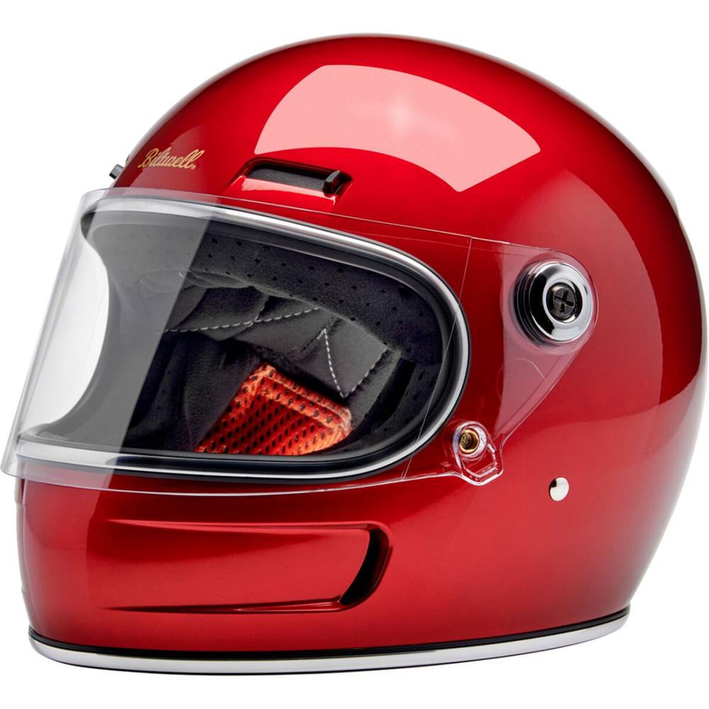 Biltwell Gringo SV Full Face Helmet Metallic Candy Red