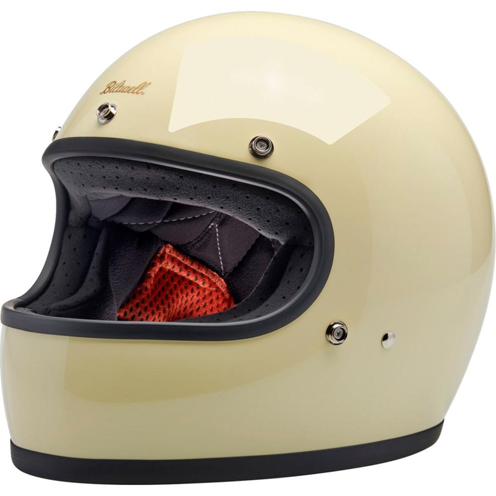 Biltwell Gringo Full Face Helmet Gloss White