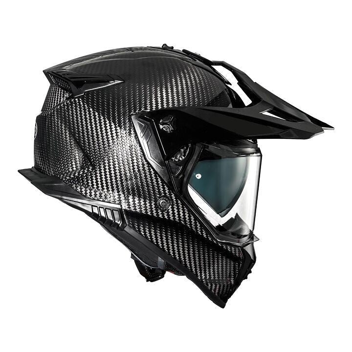 Premier Discovery Carbon Adventure Helmet Gloss Black