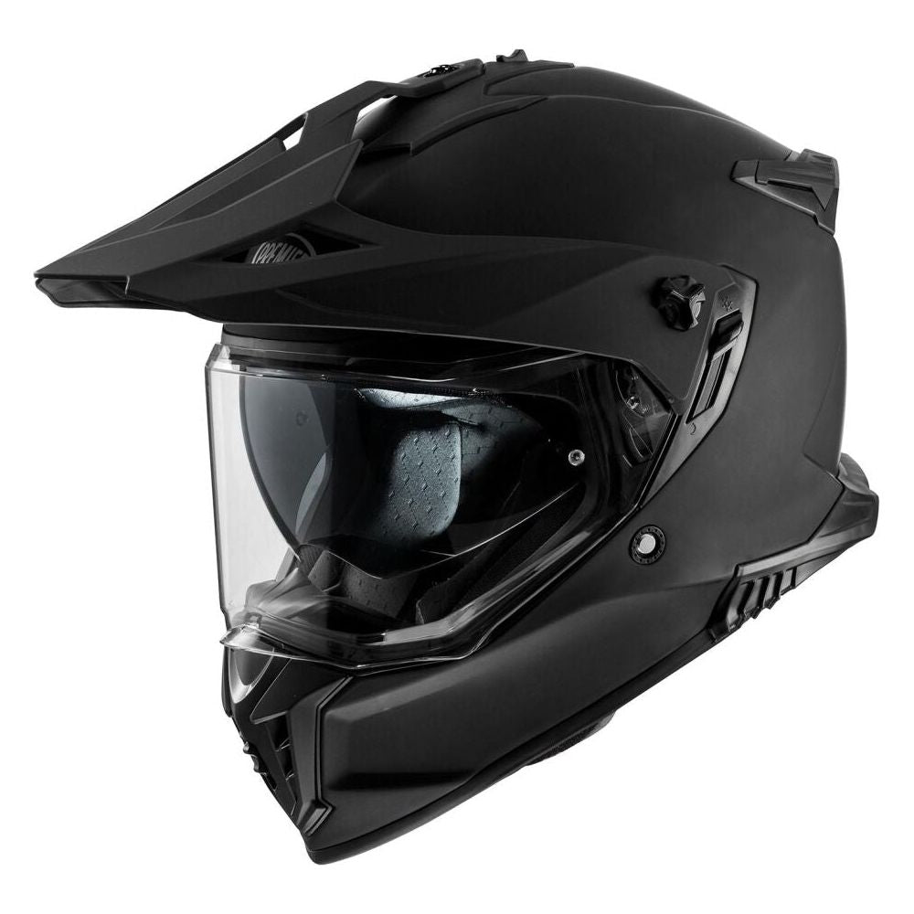 Premier Discovery Adventure Helmet Matt Black FREE 1 YEAR Returns, FREE UK Delivery | ThrottleChimp