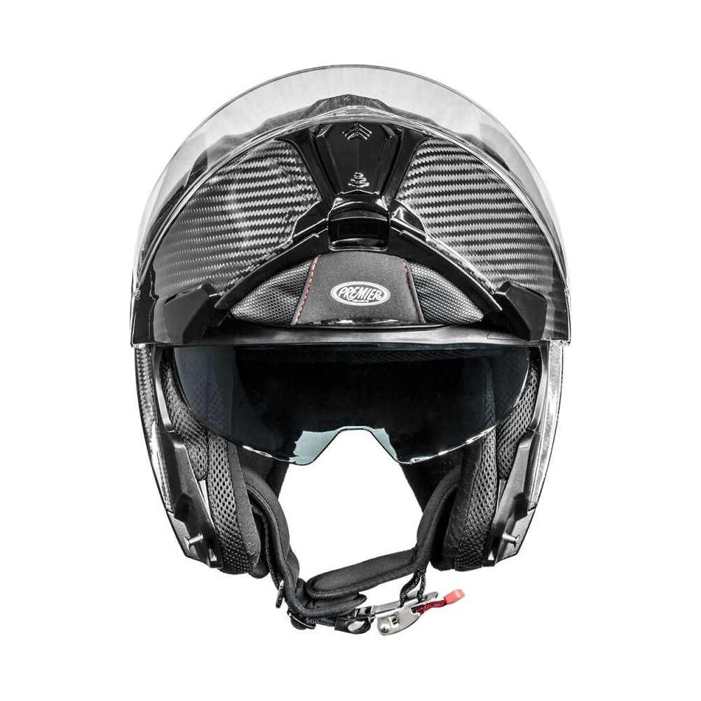 Premier Legacy GT Carbon Flip Up Helmet Gloss Black