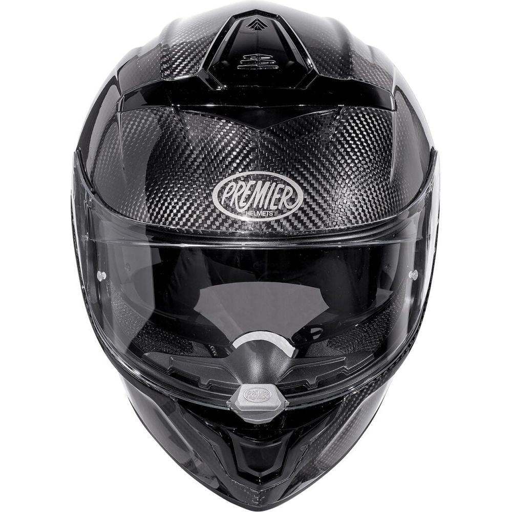 Premier Devil Carbon Full Face Helmet Black FREE 1 YEAR Returns, FREE UK Delivery | ThrottleChimp