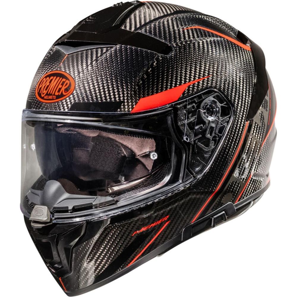 Premier Devil Carbon ST 2 Full Face Helmet Black / Red