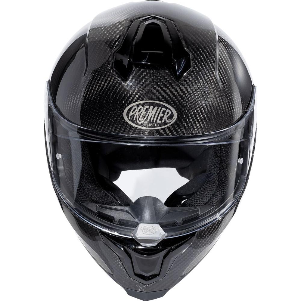 Premier Hyper Carbon Full Face Helmet Gloss Black FREE 1 YEAR Returns, FREE UK Delivery | ThrottleChimp