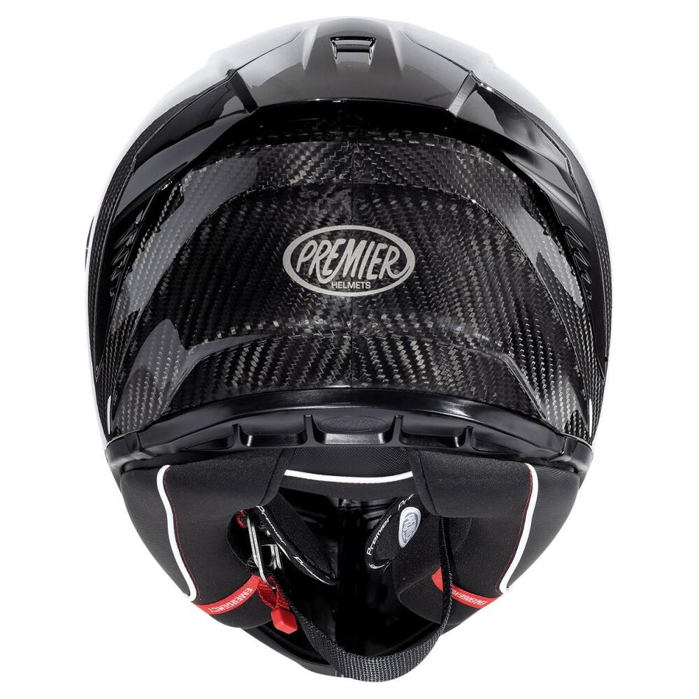 Premier Hyper Carbon Full Face Helmet Gloss Black FREE 1 YEAR Returns, FREE UK Delivery | ThrottleChimp