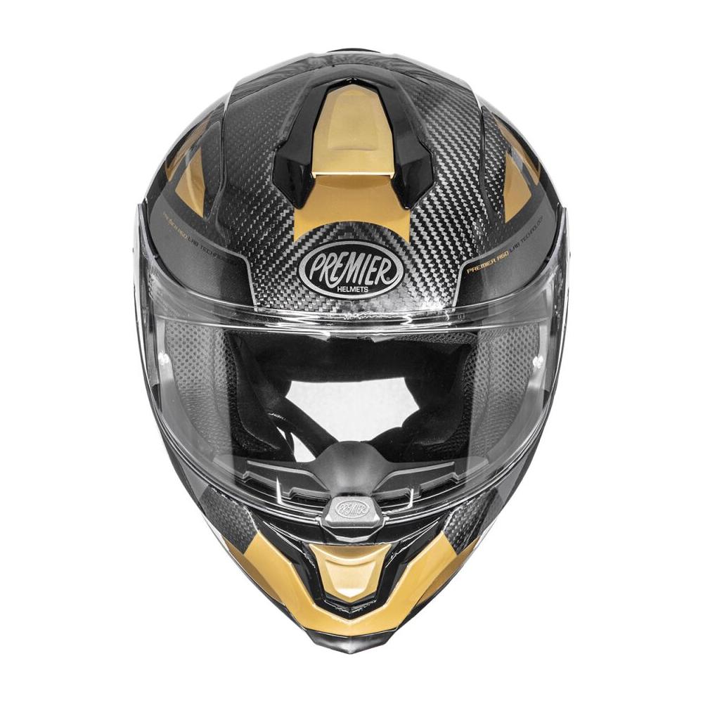 Premier Hyper Carbon TK 19 Full Face Helmet Grey / Gold