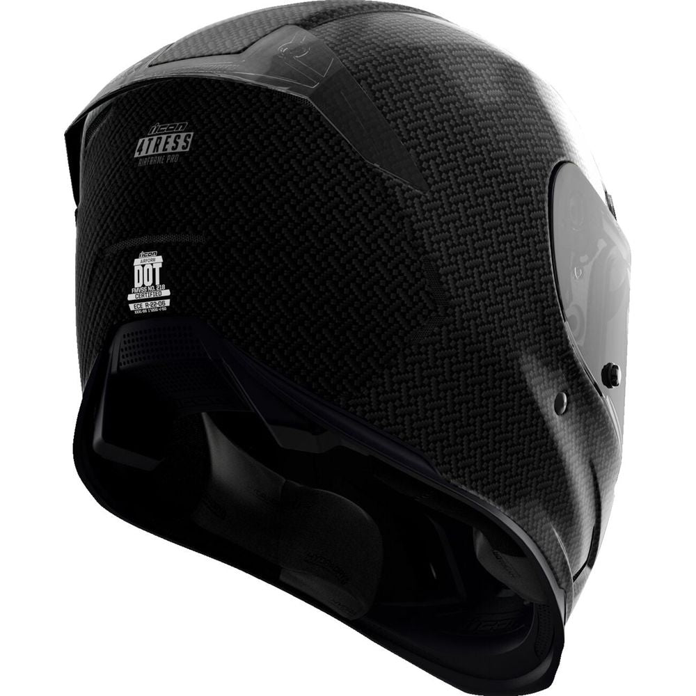 Icon Airframe Pro Carbon 4Tress Full Face Helmet Black