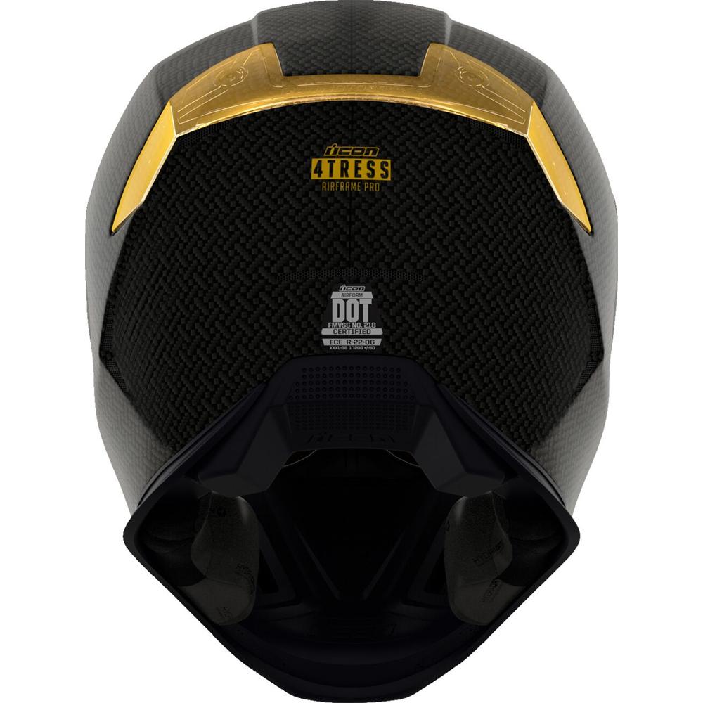 Icon Airframe Pro Carbon 4Tress Full Face Helmet Yellow