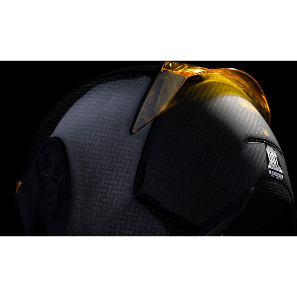 Icon Airframe Pro Carbon 4Tress Full Face Helmet Yellow