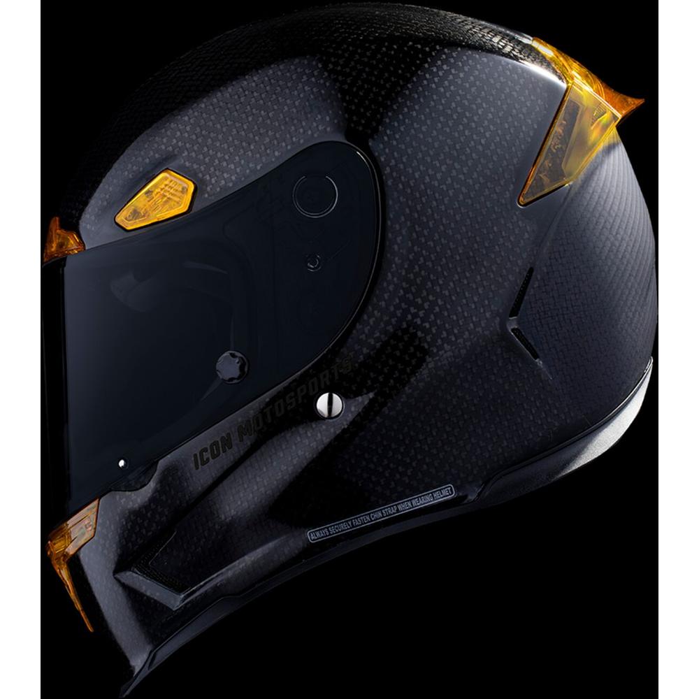 Icon Airframe Pro Carbon 4Tress Full Face Helmet Yellow