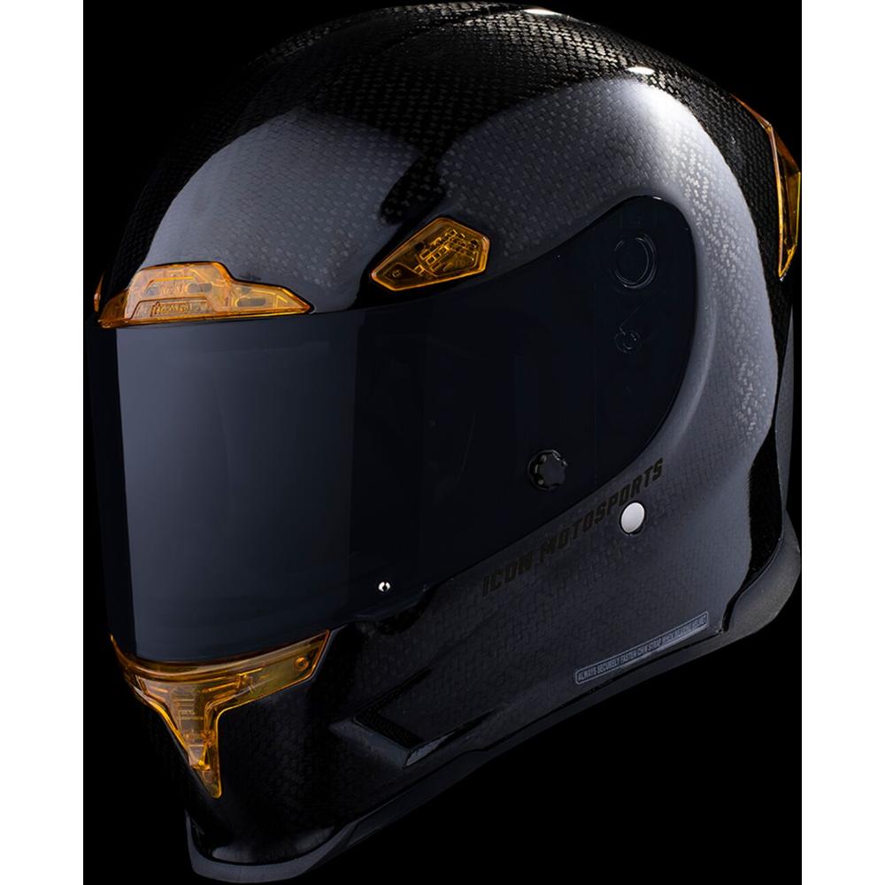 Icon Airframe Pro Carbon 4Tress Full Face Helmet Yellow