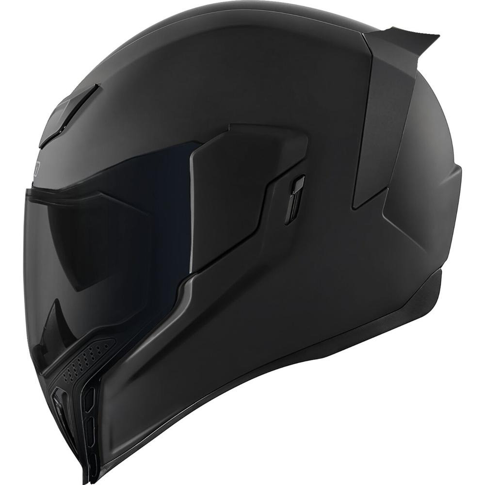 Icon Airflite Dark Full Face Helmet Rubatone Black