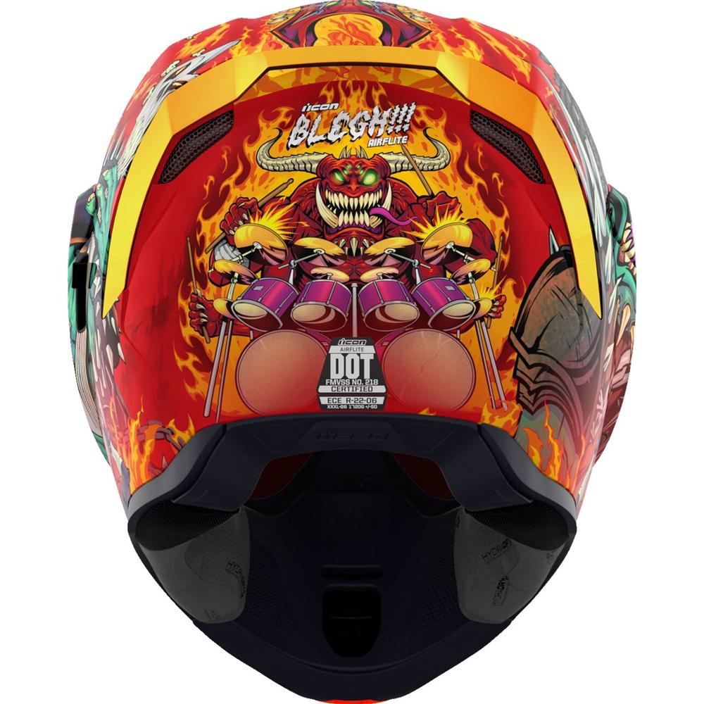 Icon Airflite MIPS Blegh Full Face Helmet Red