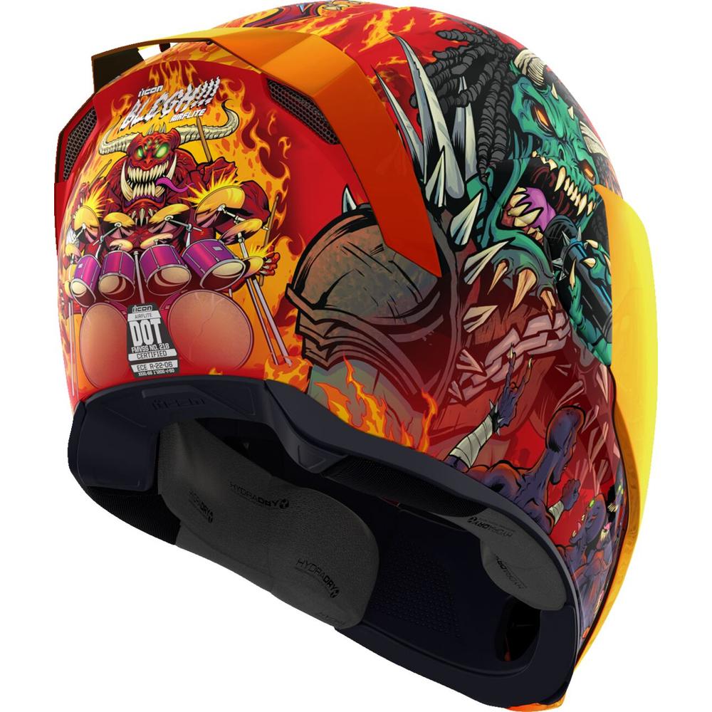 Icon Airflite MIPS Blegh Full Face Helmet Red