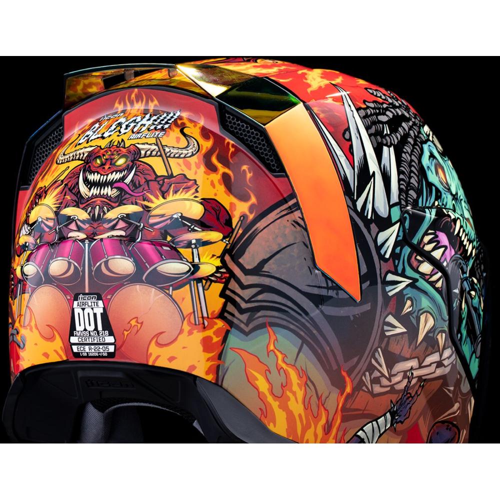 Icon Airflite MIPS Blegh Full Face Helmet Red