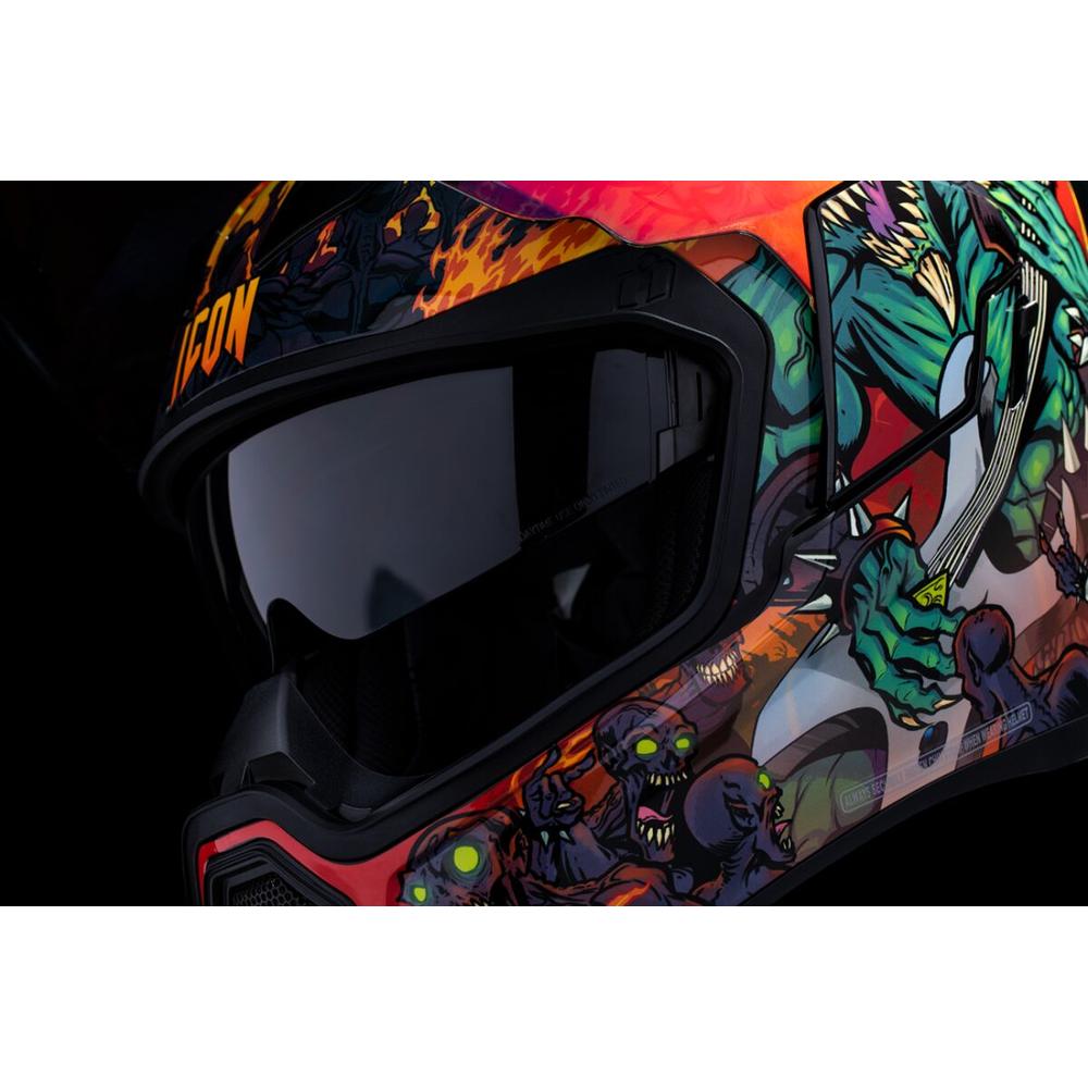 Icon Airflite MIPS Blegh Full Face Helmet Red