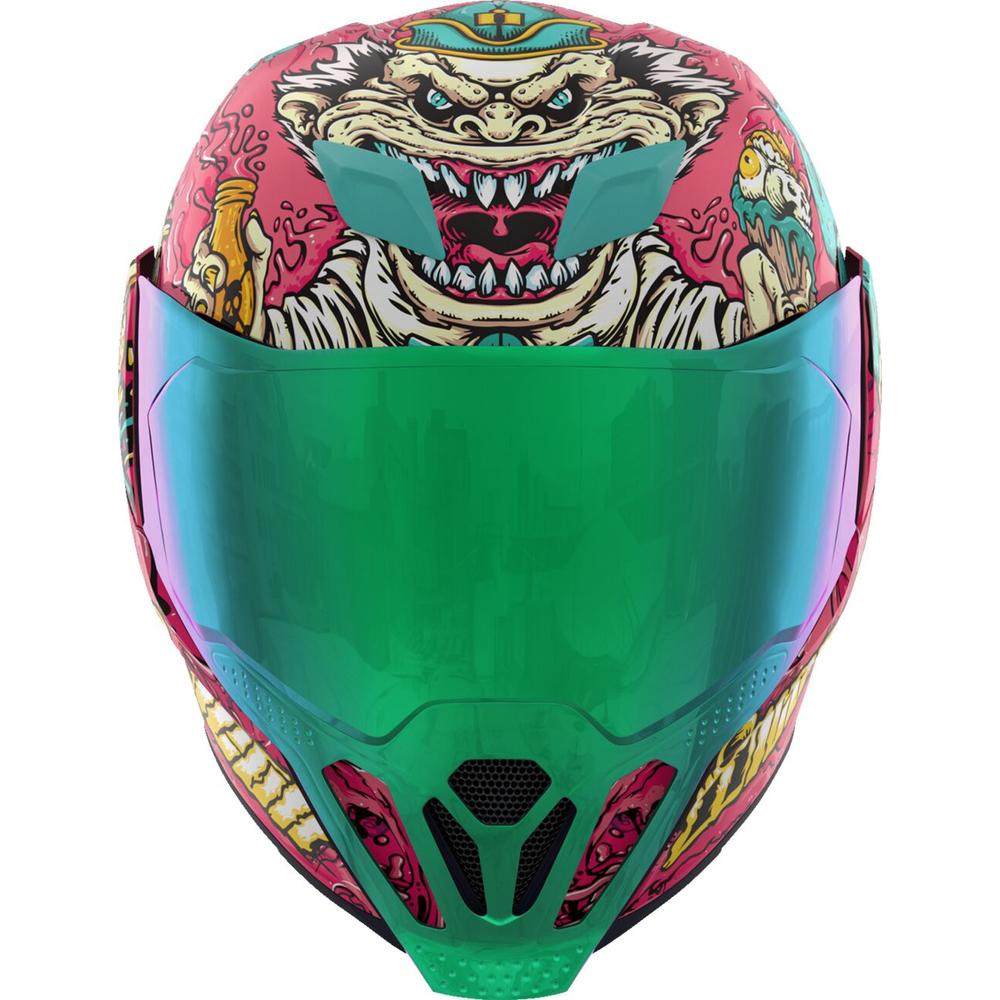 Icon Airflite Snack Attack MIPS Full Face Helmet Pink / Cyan