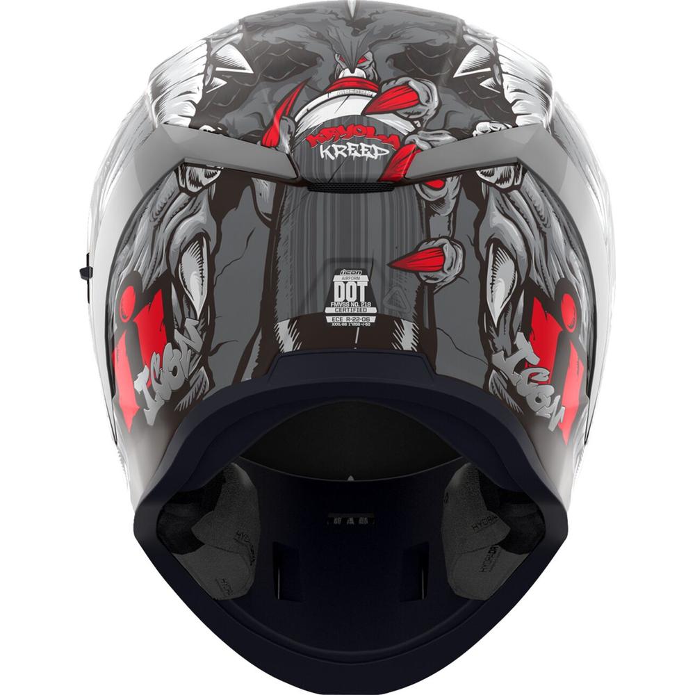 Icon Airform Kryola Kreep MIPS Full Face Helmet Silver