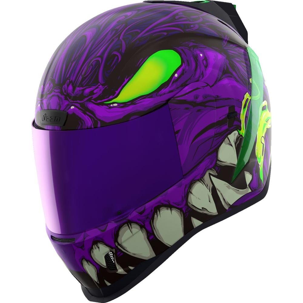 Icon Airform Manik'RR MIPS Full Face Helmet Purple FREE 1 YEAR Returns, FREE UK Delivery | ThrottleChimp