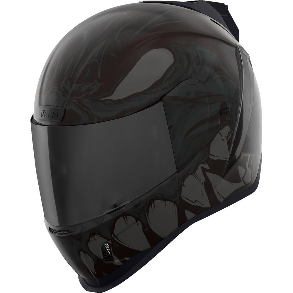 Icon Airform Manik'RR MIPS Full Face Helmet Dark Black FREE 1 YEAR Returns, FREE UK Delivery | ThrottleChimp