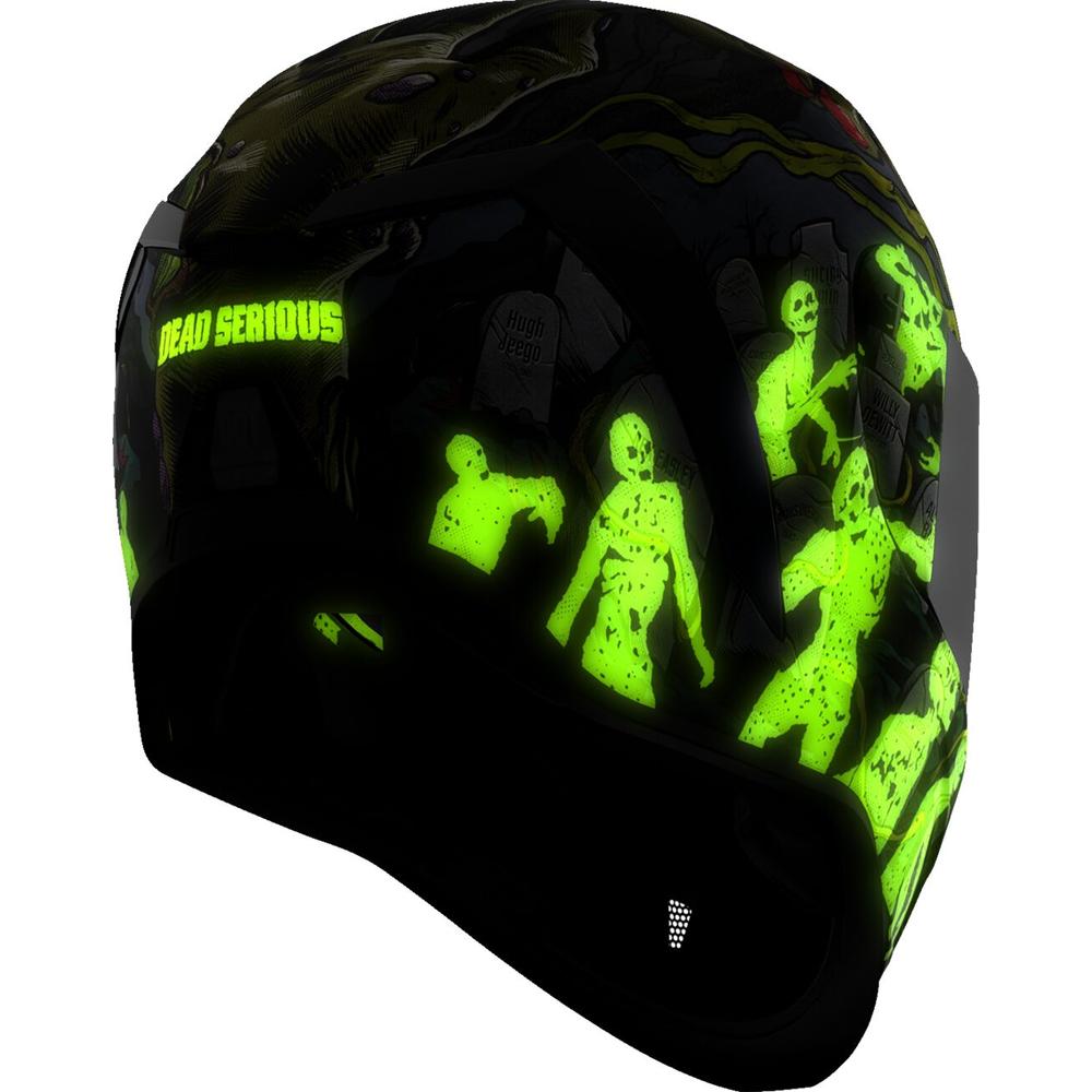 Icon Airform Dead Serious Full Face Helmet Black