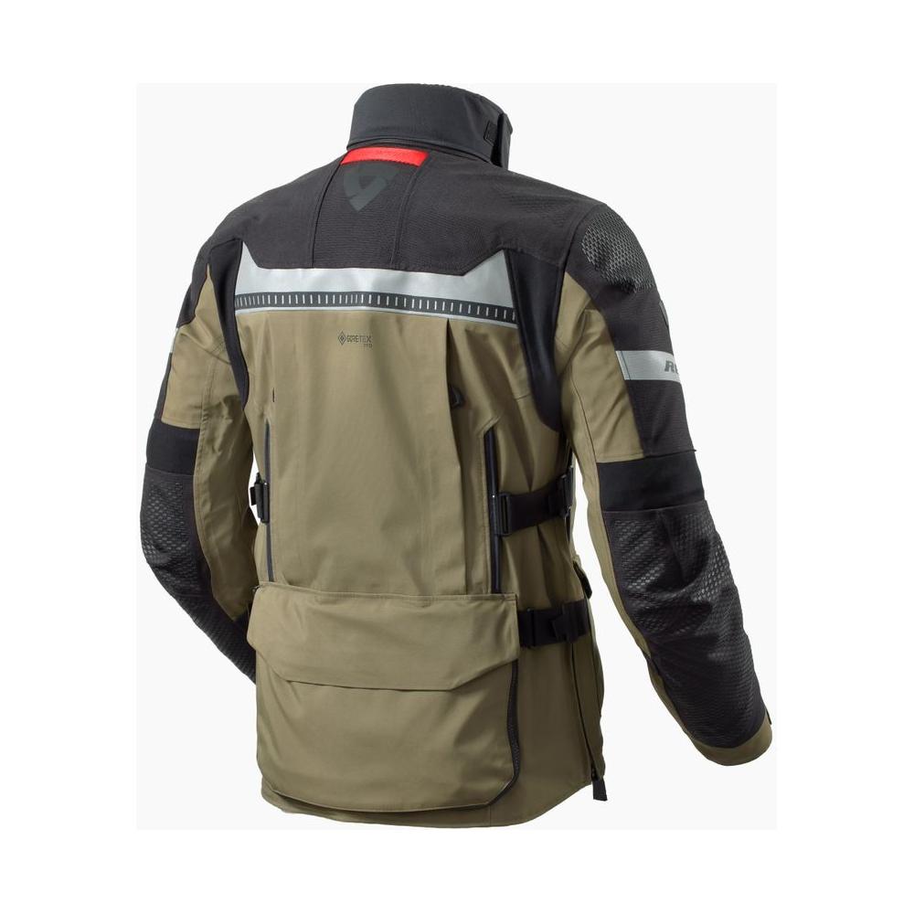 Rev'it! Dominator 3 Gore-Tex Jacket Black / Dark Green