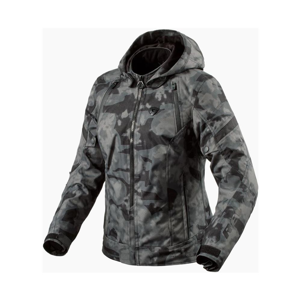 Rev'it! Flare 3 H2O Ladies Textile Jacket Camo / Dark Grey