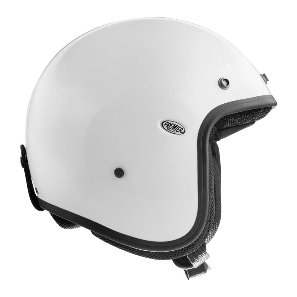 Premier Jet Classic U8 Open Face Helmet White